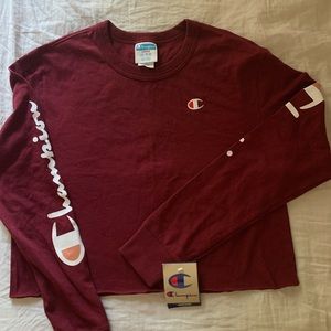 Champion Maroon long sleeve